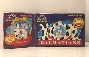 Disney 101 Dalmations Schneekugeln Kuppeln McDonalds 2er Set 1996 - Bild 1 von 8