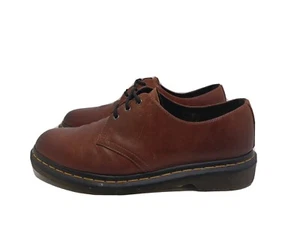 Dr. Martens Brown Leather Oxford Shoes AW004 Men's US Size 10 M/11 L - Picture 1 of 10