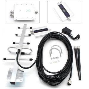 GSM 900MHZ Mobile Phone Signal Amplifier Repeater Network Booster + Antenna Kit - Picture 1 of 12