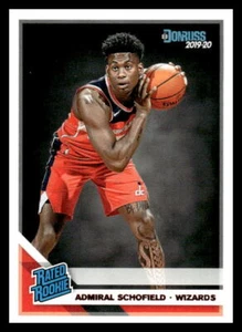 Donruss Admiral Schofield 2019 #239 clasificación novato de los Washington Wizards - Imagen 1 de 2