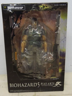 Chris Redfield Resident Evil Biohazard 5 alto 24 cm. Action Figure NO Play Arts - Immagine 1 di 4