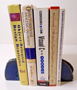 Lot, book bundle of 5 books, Computers, Object-Oriented, 2 hardcover 3 paperback - Imagen 1 de 7