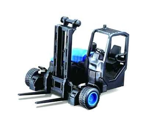 Modellino Burago MULETTO LORRY MOUNTED FORKLIFT die cast scala 1:43 1/43 CON ACc - Foto 1 di 8
