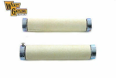 Juego de deflectores silenciosos Wyatt Gatling 2 para Harley Davidson de V-Twin Foto 1 de 2