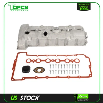 Aluminum Valve Cover Fits BMW E90 E60 E85 325i 330i 525i 530i Z4 2006 2007 N5 - Image 1 of 4