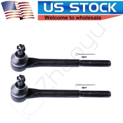 Eslabones de extremo de barra de amarre exterior delantera de suspensión delantera 2 piezas para Chevrolet S10 1998-2004 Foto 1 de 4