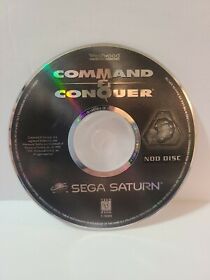 Command & Conquer (Sega Saturn, 1997) NOD Game Disc Only Authentic 