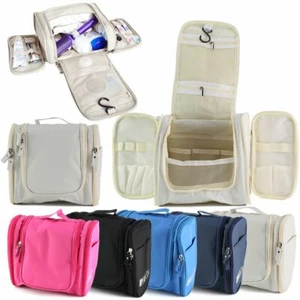 Large Travel Cosmetic Makeup Bag Toiletry Hanging Organizer Storage Case Pouch - Picture 1 of 18