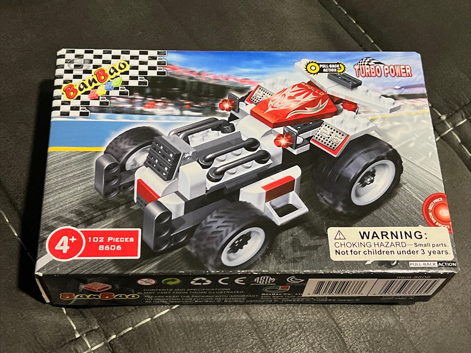 BanBao Turbo Power Pull-Back Action Item: 8606 Apollo 102 Pieces Brand New - Image 1 of 2