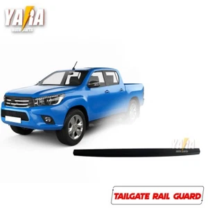Tailgate Cap Protector Cover Trim Matt black suitable for Hilux SR SR5 2015-2020 - Bild 1 von 6