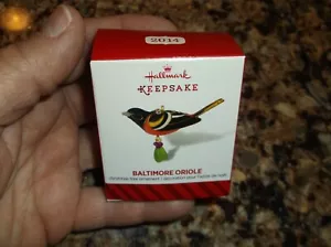 Hallmark 2014 Beauty of Birds Miniature Baltimore Oriole Ornament MIB - Picture 1 of 7