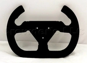 Crowder's Racing 3 Hole Formula Steering Wheel 280mm x 205mm Suede - 20167/1/S - Picture 1 of 4