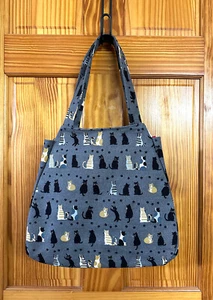 Disney Epcot Japan Cat Bag Tote Mitsukoshi Cats Goryou Goryouan World  Shoulder - Picture 1 of 5