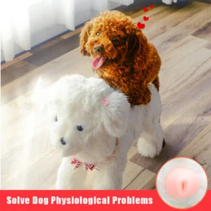 Realistic Plush Pet Male Dog Mating Toys Stress Reliever Tool Sex Play Companion - Picture 1 of 30