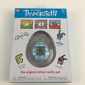 Porte-clés électronique pour animaux de compagnie Tamagotchi Gen 2 réalité virtuelle neuf Bandai