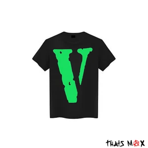 Grünes Vlone Logo T-Shirt - Bild 1 von 4
