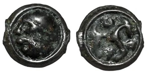 CENTRE, INCERTAINES Potin au cheval et aux annelets DT.2680 - Picture 1 of 1