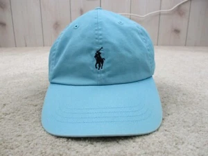 Ralph Lauren Polo Sombrero Gorra Correa Trasera Azul Poni Preppy Ajustable Para Hombres - Imagen 1 de 10