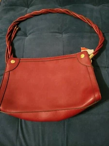 RELIC Red Shoulder Bag with Braided Strap Tag Still Attached - Picture 1 of 5