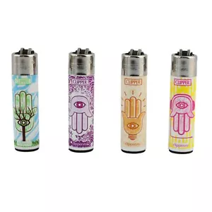 Clipper Feuerzeug klein Fatimas Hand Hamsa - Bild 1 von 5