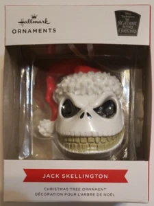 Adorno Hallmark: Jack Skellington cabeza sonriente (Pesadilla antes de Navidad - Imagen 1 de 1