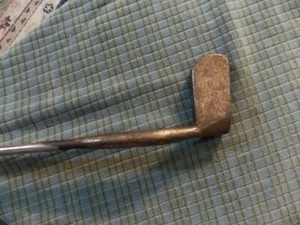 Vintage JIMMY LENTZ Prototype PUTTER Golf Club 34" Hand Made Mod GOLF HISTORY ! - Foto 1 di 9