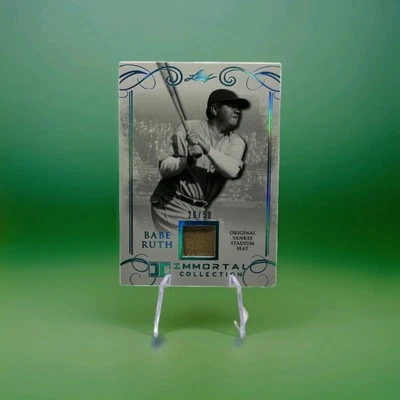 Babe Ruth 2017 Leaf Immortal Collection New York Yankees Seat # 26/50 - Image 1 of 3