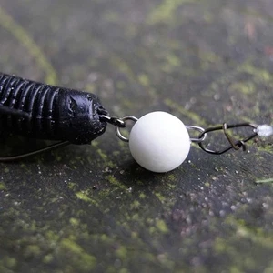 5 pcs x Tungsten Cheburashka Bottom Jig Flex Head Ball Sinker Weight #Glow White - Picture 1 of 3