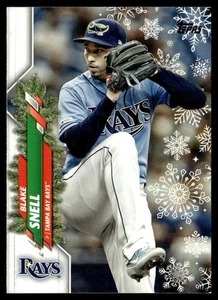 2020 Topps Holiday Blake Snell Tampa Bay Rays #HW40 - Picture 1 of 2