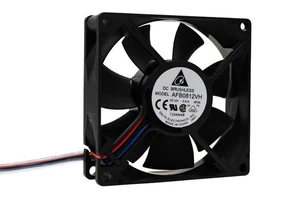 Delta Afb0812Vh Fan Dc12V .41A 3-Wire - Picture 1 of 1