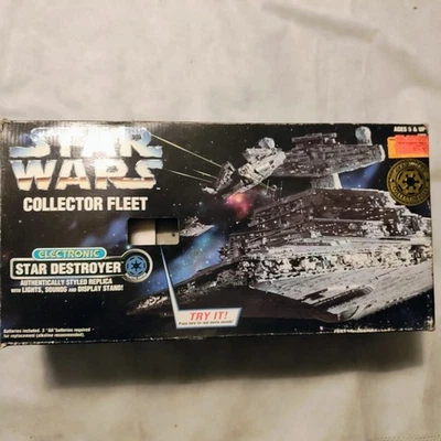 Destructor Estelar Electrónico Flota Coleccionista Kenner Star Wars  Foto 1 de 4