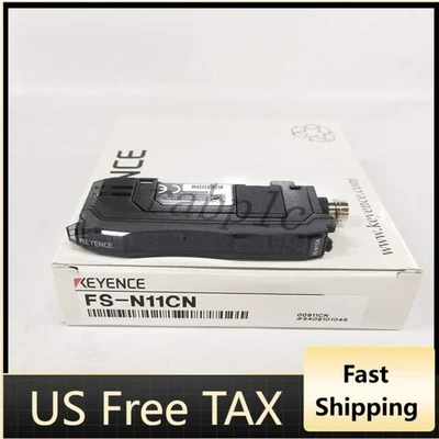 KEYENCE FS-N11CN Fiber Optic Sensor NEW - Image 1 of 2