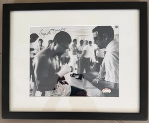 Angelo Dundee Autographed Framed 8x10 Photo w/ Muhammad Ali - Picture 1 of 3