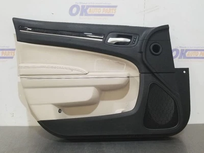 15 2015 CHRYSLER 300 DOOR TRIM PANEL FRONT LEFT DRIVER GRAY  - Image 1 of 4