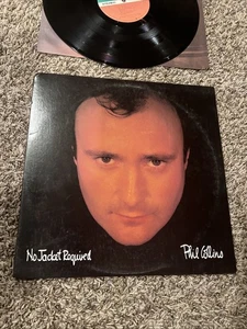 Phil Collins No Jacket Required Vintage Vinyl LP 1985 Atlantic Record A1-81240 - Picture 1 of 2