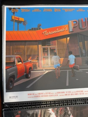 Pulp Fiction Laurent Durieux Poster Mondo Limited Edition - Image 1 of 4