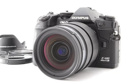 [NEAR MINT in Box] Olympus OM-D E-M1 Mark III + 12-40mm F/2.8 PRO Lens Kit JAPAN - Image 1 of 4