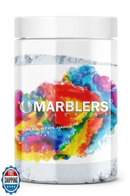 MARBLERS Blue Mica Powder [Baby Blue] 4oz (113g) | Cosmetic Grade | Epoxy Res - Image 1 of 2