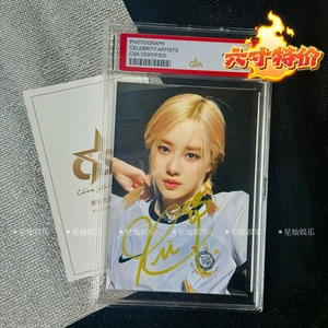 Rosa Autografo Foto Firma Regalo Fedeltà 6 Pollici Firma Collezione朴彩英亲笔签名 - Foto 1 di 1
