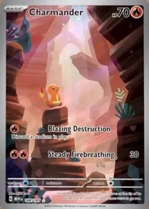 Charmander - 168/165 - Illustration Rare - TCG - UNGRADED - Bild 1 von 1