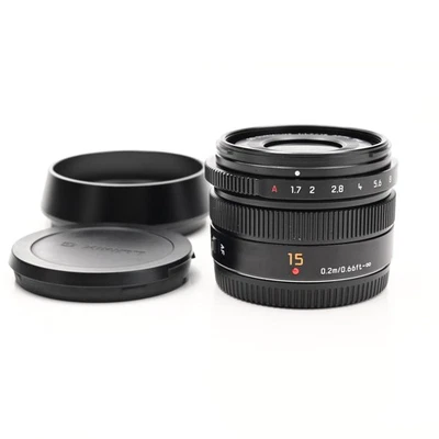 Panasonic Lumix G 15 мм f1.7 ASPH. Объектив Leica DG Summilux MFT H-X015K #842 - Изображение 1 из 4