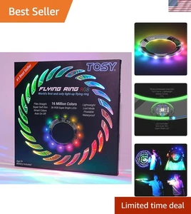 Anillo Volador LED de 16 Millones de Colores - Perfecto para Actividades de Playa y Camping - Imagen 1 de 8