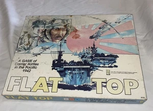 Flat Top War Game of Carrier Battles in the Pacific 1942 Avalon Hill UNPUNCHED - Picture 1 of 11