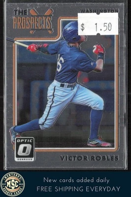 Victor Robles 2017 Donruss Optic The Prospects #TP3 Washington Nationals - Image 1 of 2