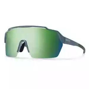 Smith Shift Split MAG Sunglasses-Matte Stone/Moss w/ ChromaPop Green Mirror - Picture 1 of 4