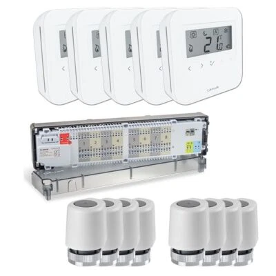 Heizman24 Komplettset HTRS Salus Fußbodenheizung Set Regelung 230V Heizung - Bild 1 von 4