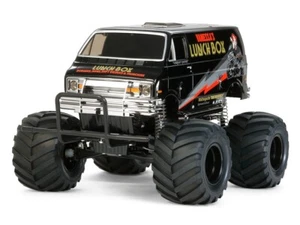 Tamiya 58546-60A 1/12 RC Lunch Box Black Edition 2WD On-Road Monster Van Kit - Picture 1 of 10
