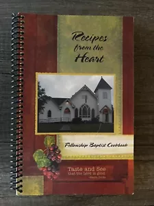 Recipes From The Heart Fellowship Baptist Church Cookbook Cary NC 2013 - Imagen 1 de 5