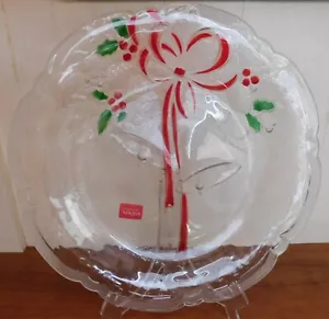 Mikasa Celebration Holiday Bells 15" Torte Teller Servierplatte Weihnachten NEU - Bild 1 von 3
