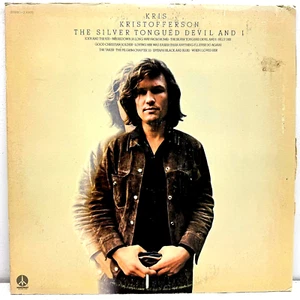 Kris Kristofferson The Silver Tongued Devil And I 1971 Vinyl Monument Records - Picture 1 of 6